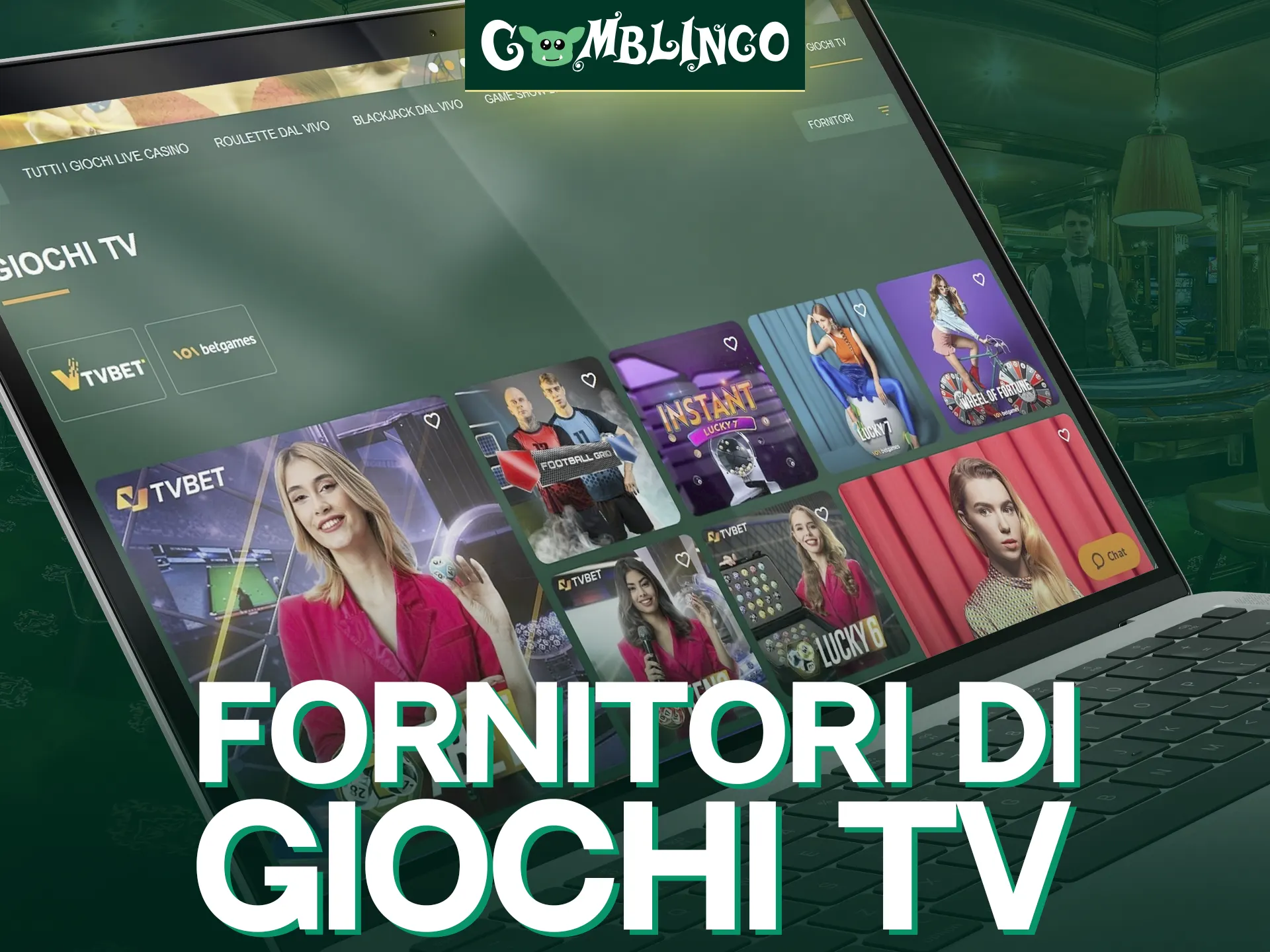 I migliori fornitori di giochi TV al Casinò Gomblingo.