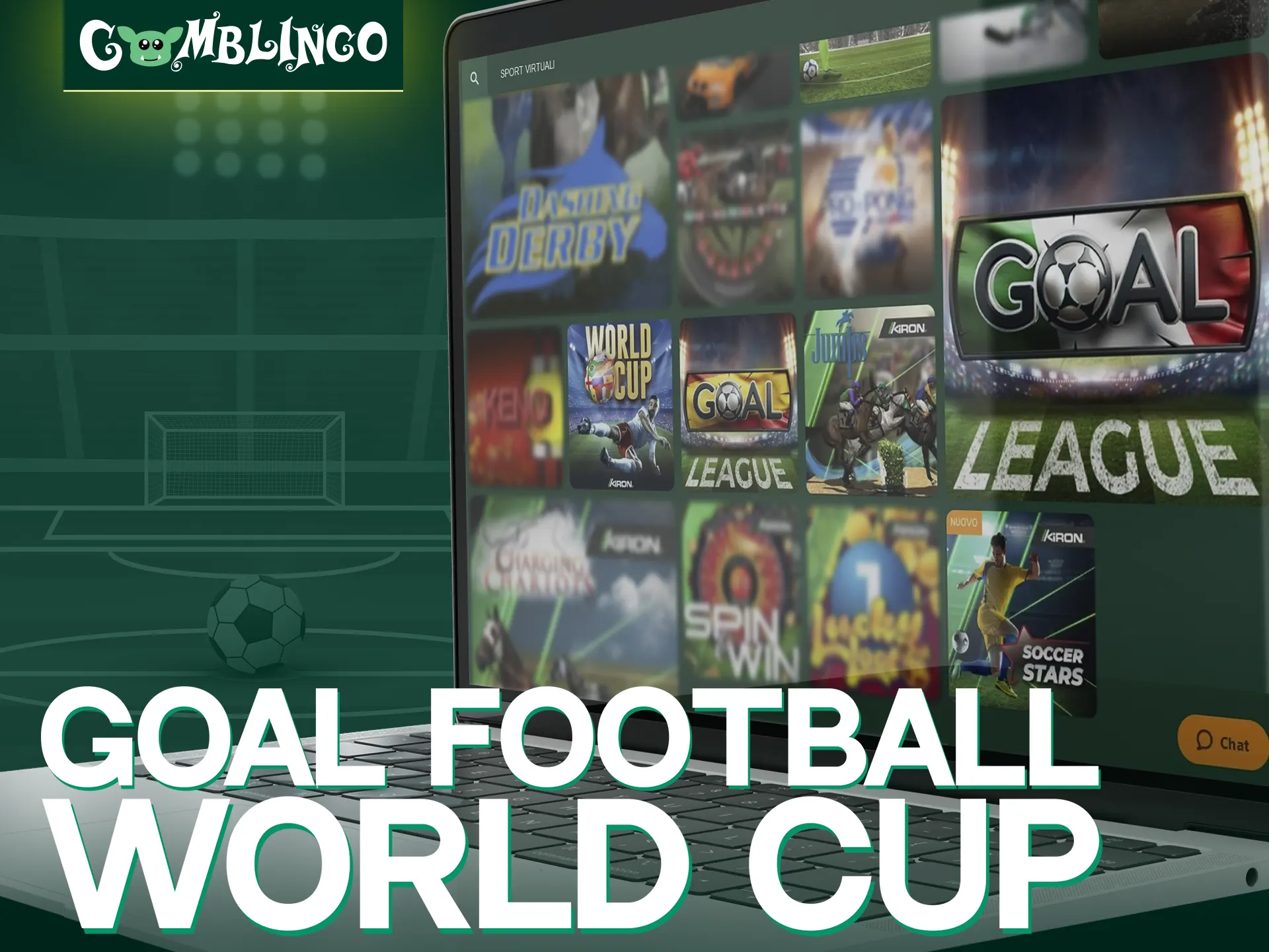 Goal Football World Cup, una fantastica opzione per gli appassionati di calcio su Gomblingo.